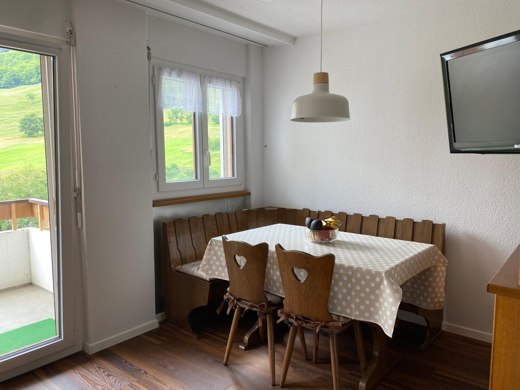 Ferienwohnung Alpen-Zauber Leukerbad Exterior photo