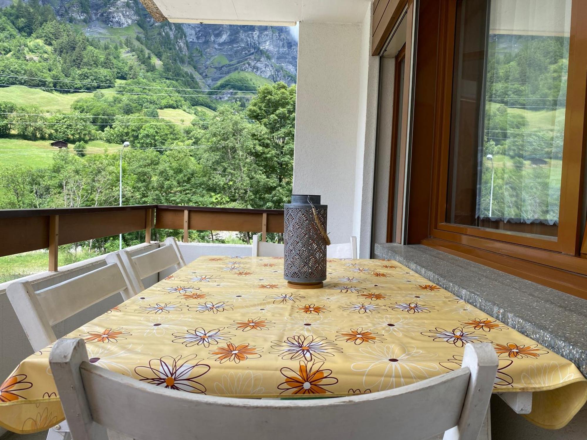 Ferienwohnung Alpen-Zauber Leukerbad Exterior photo